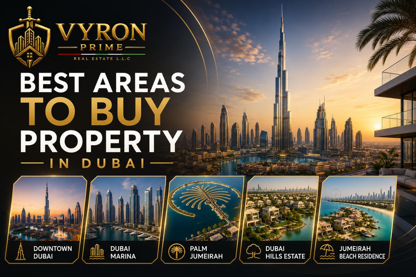 Best Areas to Buy Property in Dubai