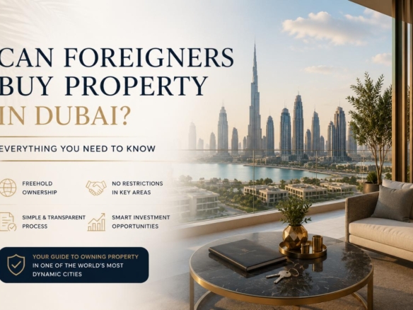 Can foreigners buy property in Dubai?